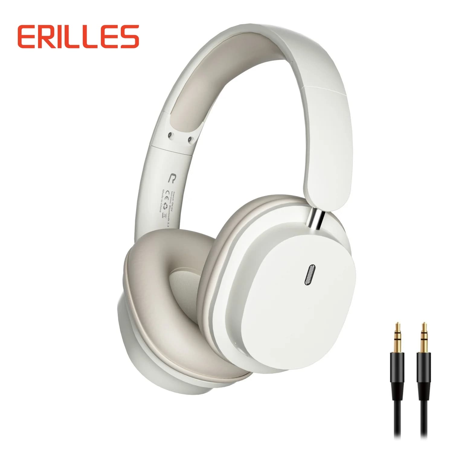 Erilles T2 Auricolare con filo ENC Cancellazione del rumore Auricolare Bluetooth senza fili Gamer Cuffie cablate Blutooth Lettori Mp3 Hifi