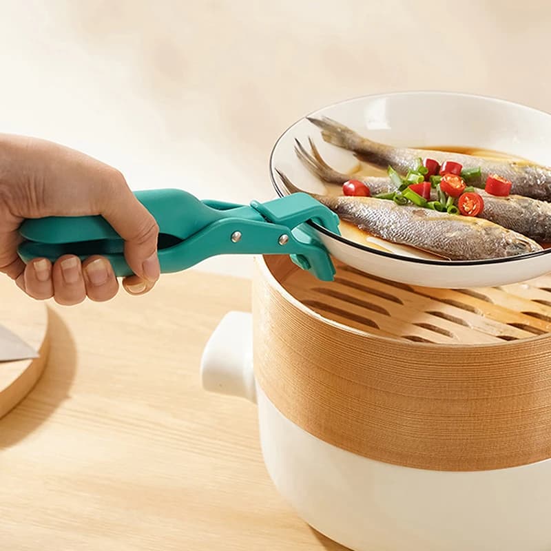 NEW Hot Plate Gripper Clips Holder Pinze Holder for Bowl Clips for Bowls for Hot Plates moving baking tray for Pizza Fryer Microwave