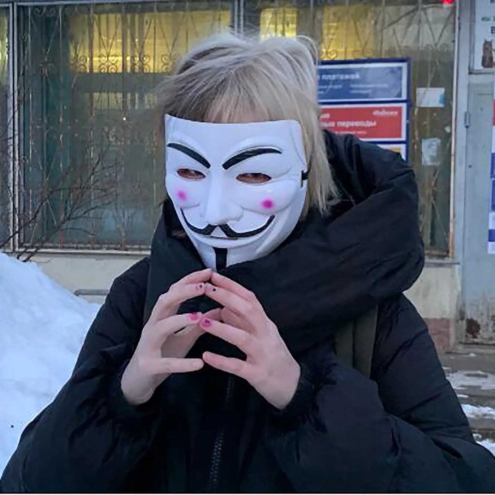 Film Cosplay V per Vendetta Hacker Maschera Anonimo Guy Fawkes Halloween Festa di Natale Regalo per bambini adulti Maschera a tema cinematografico