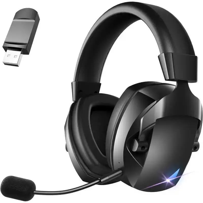 Professional stereo immersive wireless gaming headphones - Microphone with noise reduction, foam ear pads - ApplicableXbox gatePS5 gatePS4