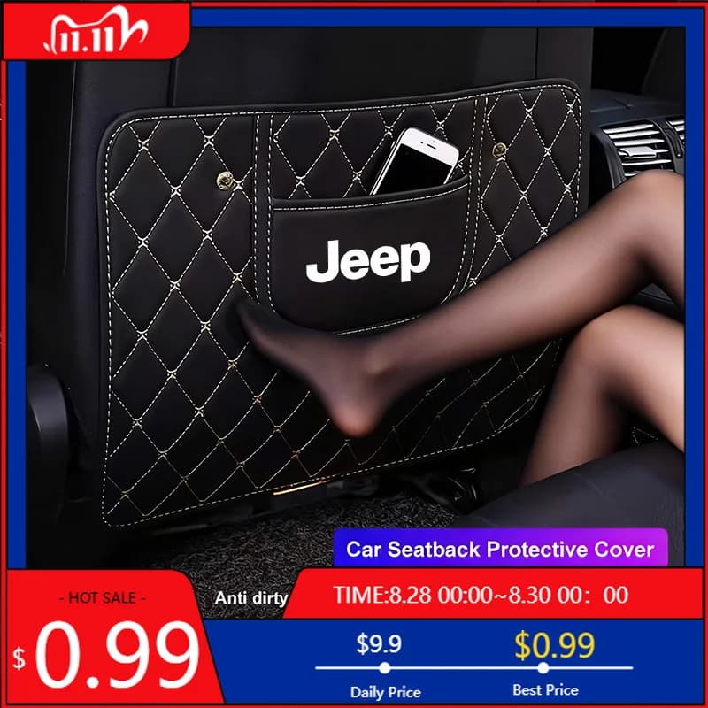 Anti-Calcio Pad Seats for Jeep Grand Cherokee Wrangler JK Gladiator Compass Reneg
