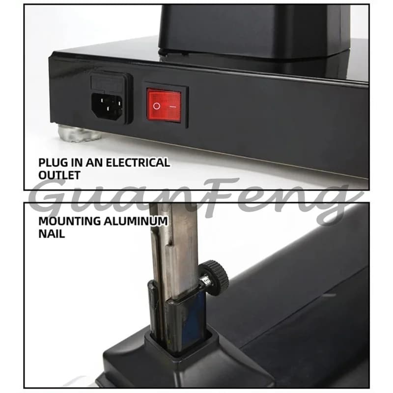 Automatic aluminum punching machine for food plastic bags