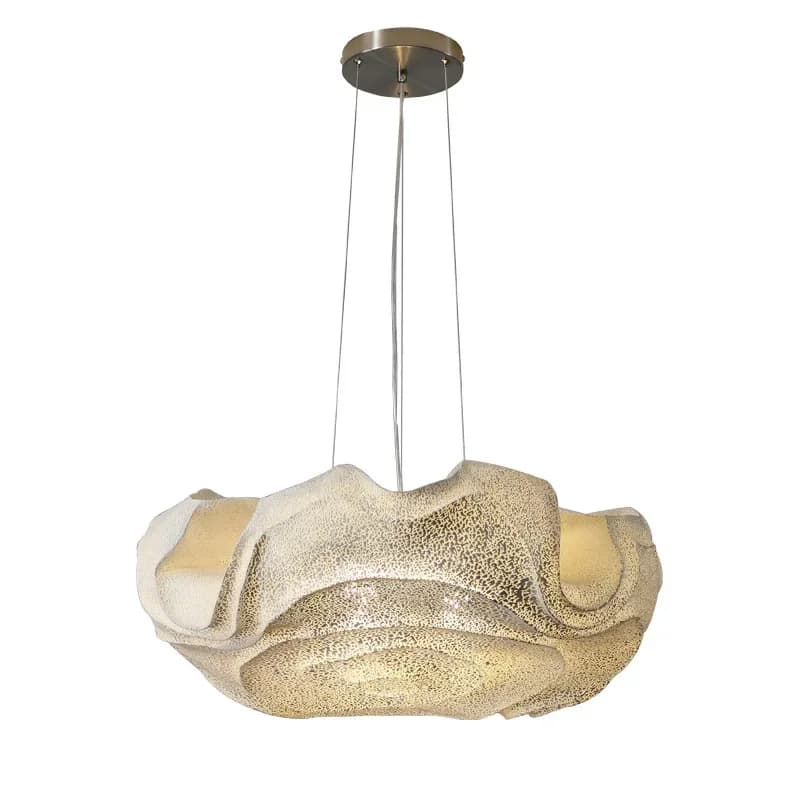 Lampadario per Sala da Pranzo, Lampada da Tavolo Moderna Minimalista Creativa Artistica dal Design Personalizzato 2025 Nuovo Stile Wabi-Sabi