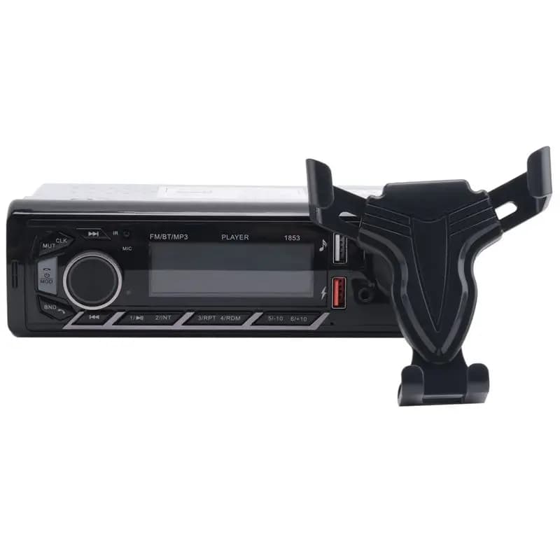 AEF3-Car Radio Bluetooth Single Din Car Stereo, autoradio 1 Din con supporto per telefono, supporto FM/MP3/AUX/USB/scheda TF