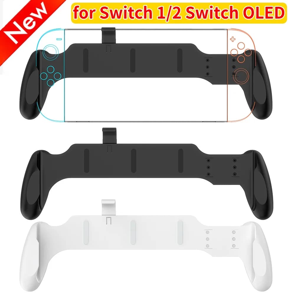 Per Switch 2 Custodia Staffa per maniglia Antiscivolo Impugnatura protettiva Custodia portatile Supporto per console per interruttore OLED/interruttore