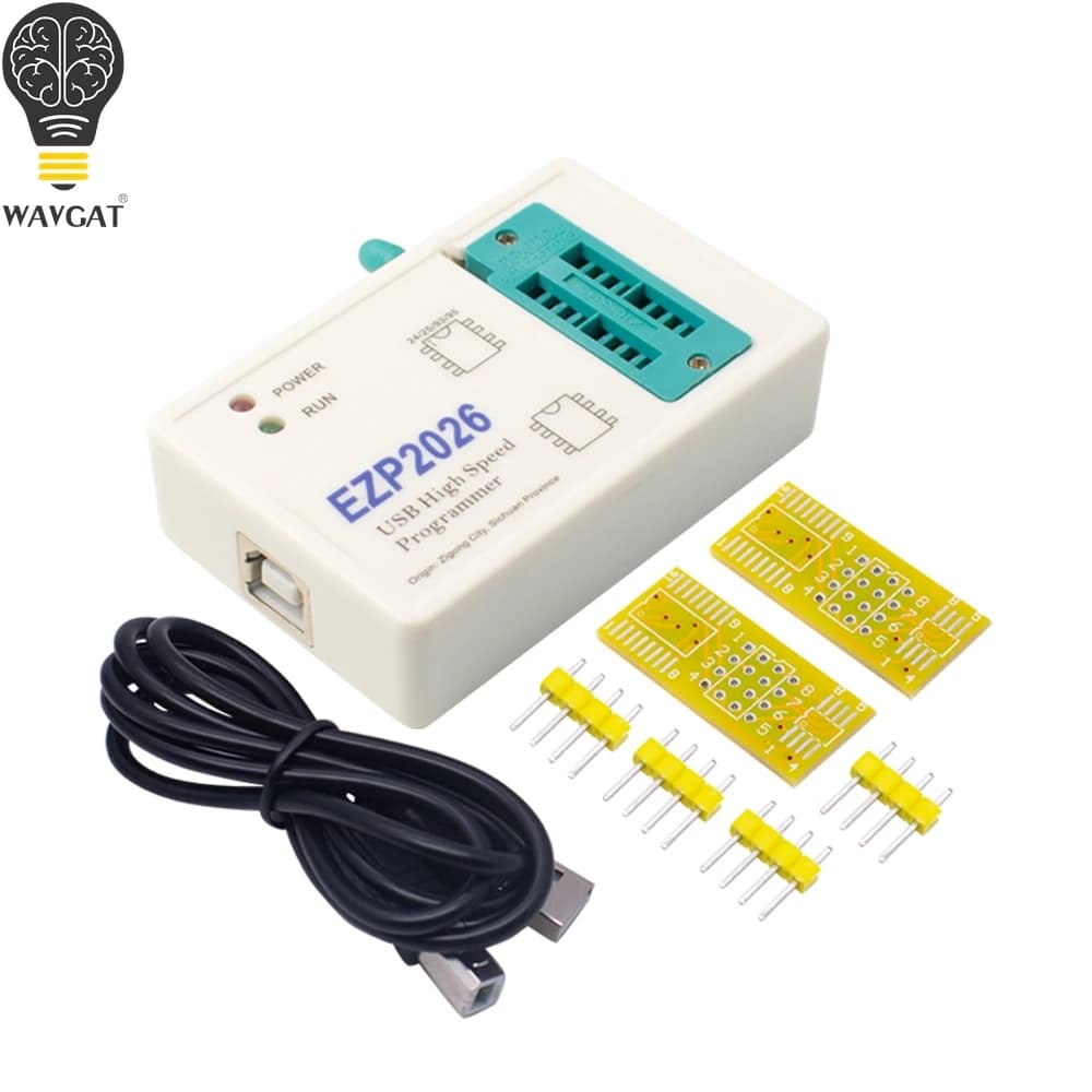 NEW EZP2026 High-Speed USB Programmer 24/25/93/95 EEPROM SPI FLASH Chip BIOS Burning