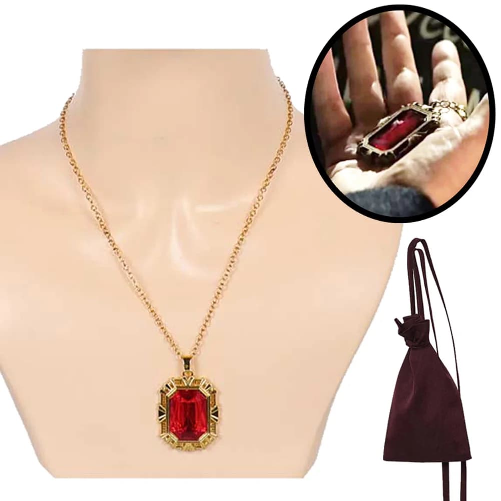 Movie TV Sandmen Cosplay Dream Necklace Sandbag Accessories Costume Outfit Disguise Halloween Carnival Roleplay Props For Women