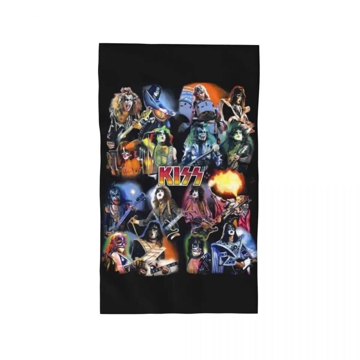 Asciugamani da campeggio per nuoto da viaggio in cotone Rock Demon Kiss Band Rock And Roll
