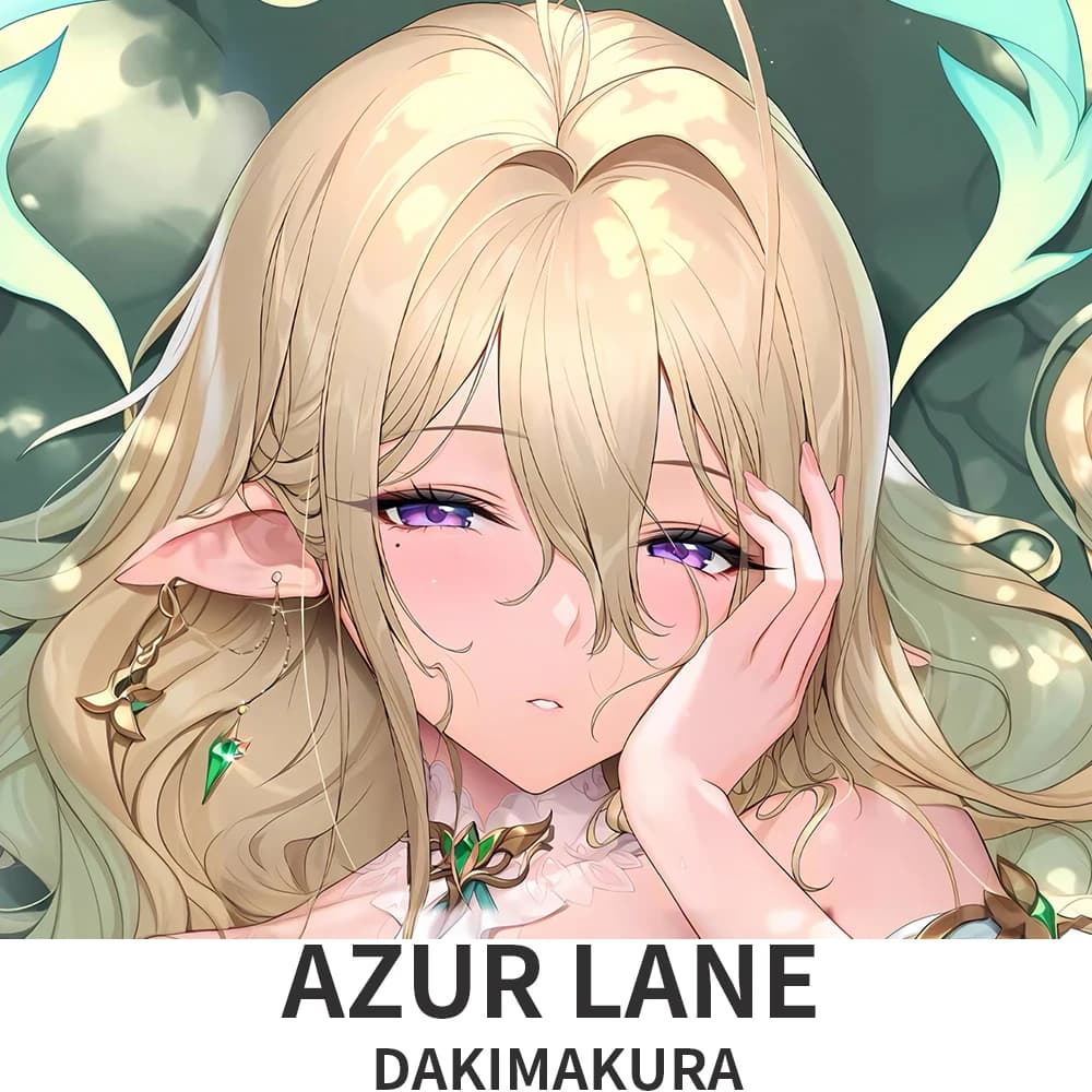 Dakimakura Azur Lane Gouden Leeuw Copricuscino con motivo in stile anime per divano letto