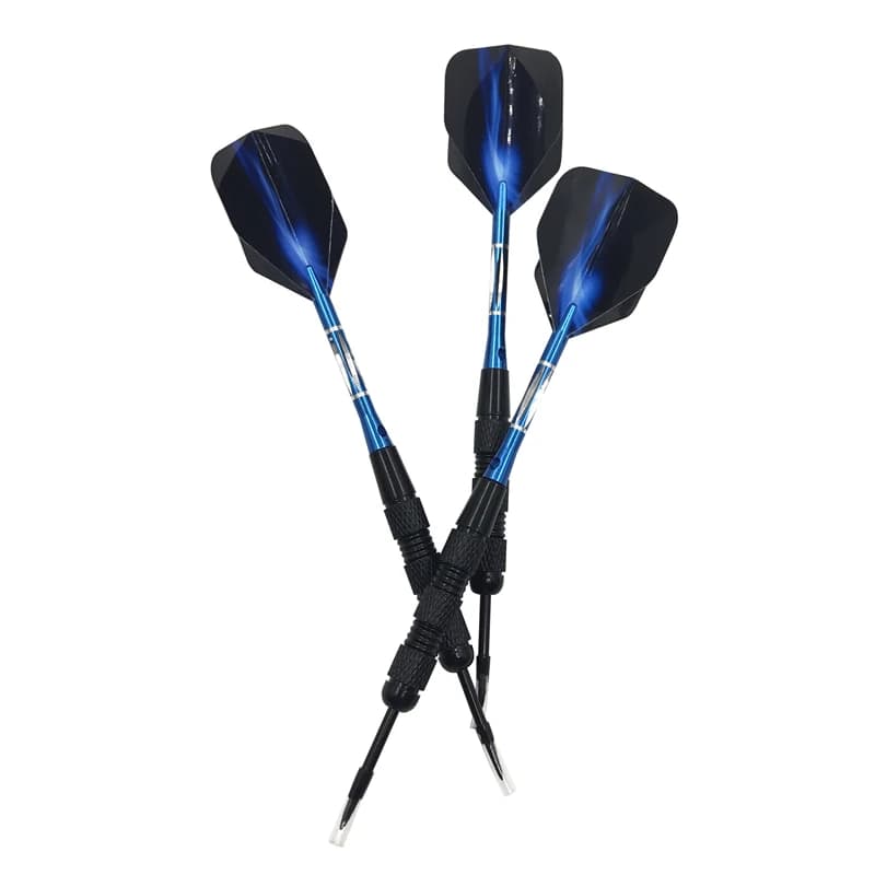 High-quality 3Pcs Steel Tip Darts 20g Indoor Sports Entertainment Dart Blue Aluminium Alloy Darts Shafts Flight