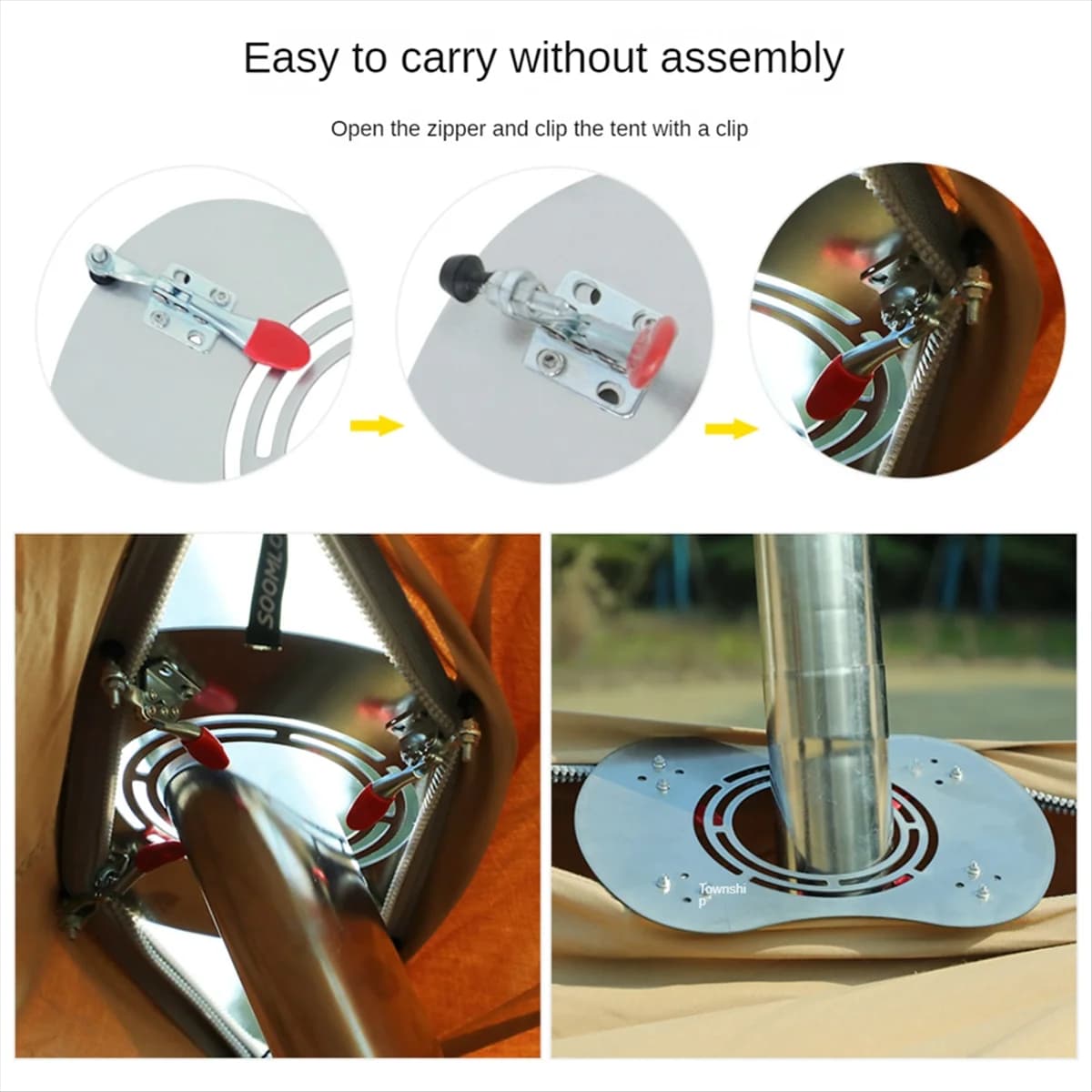Washer for fireplace Tent Stufa Jack Camping Wood stove Insulation for pipes Fire retardant protection