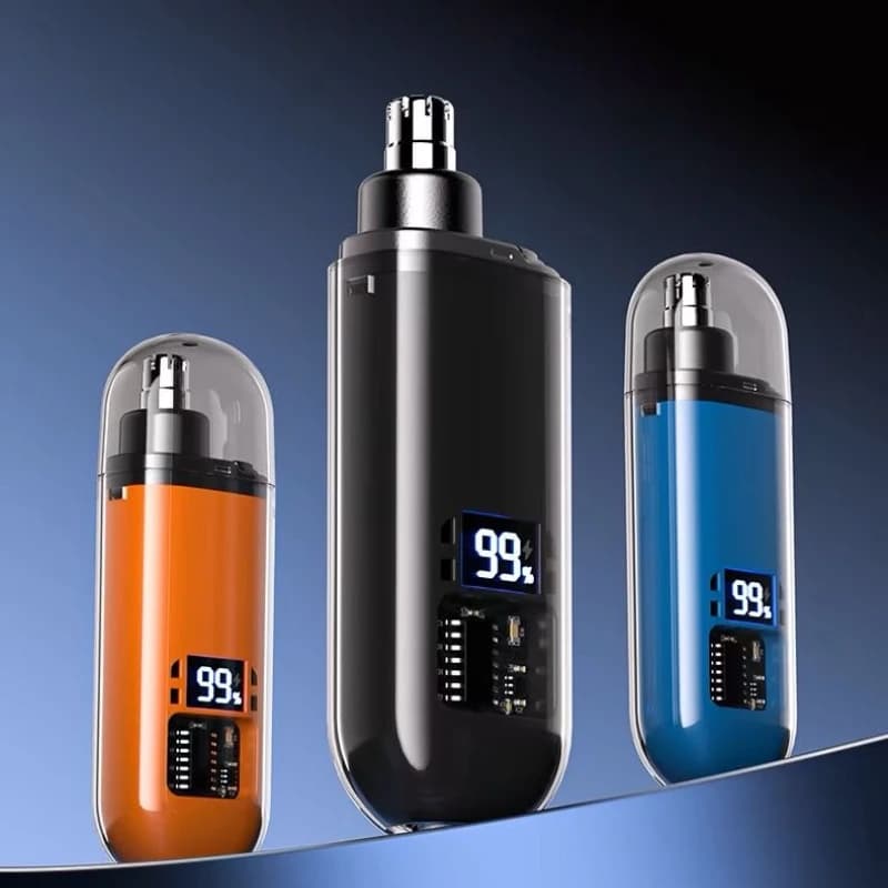 Youpin Electric Nose Hair Trimmer Rechargeable Waterproof Ear Eyebrow Beard Powerful Clippers Portable Travel Nose Hair Trimmer