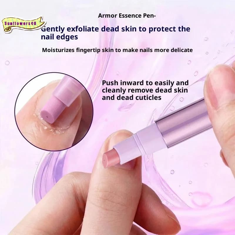 3In1 Multifunction Nail Oil Moisturize Brighten Remove Cuticles for Home Manicure