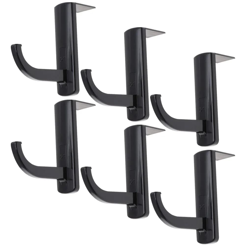 6Pcs Headphone Stands Stable Headset Hangers for Gaming Headphone Holder Rack Storage Display Earphone Hanger Hook