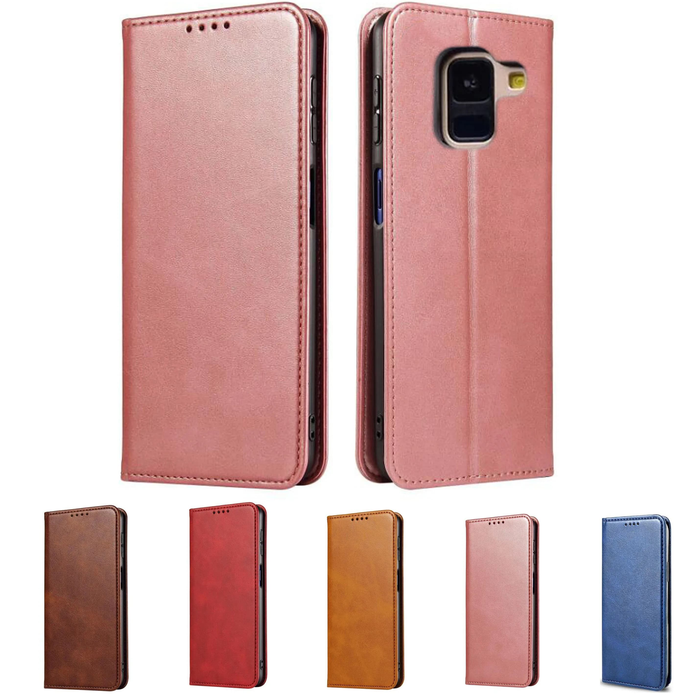 Custodia A8 Plus per Samsung Galaxy A8 2018 custodia A530F SM-A530F portafoglio Flip custodia in pelle per Samsung A8 Plus 2018 A8 + A730F Cover
