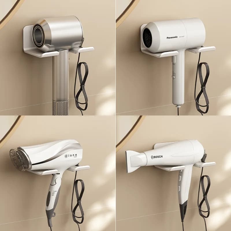 Shower Enclosure Door Hair Plate Bathroom Shelves without Nails for Wall Bathroom Storage Room Wall shelf for home