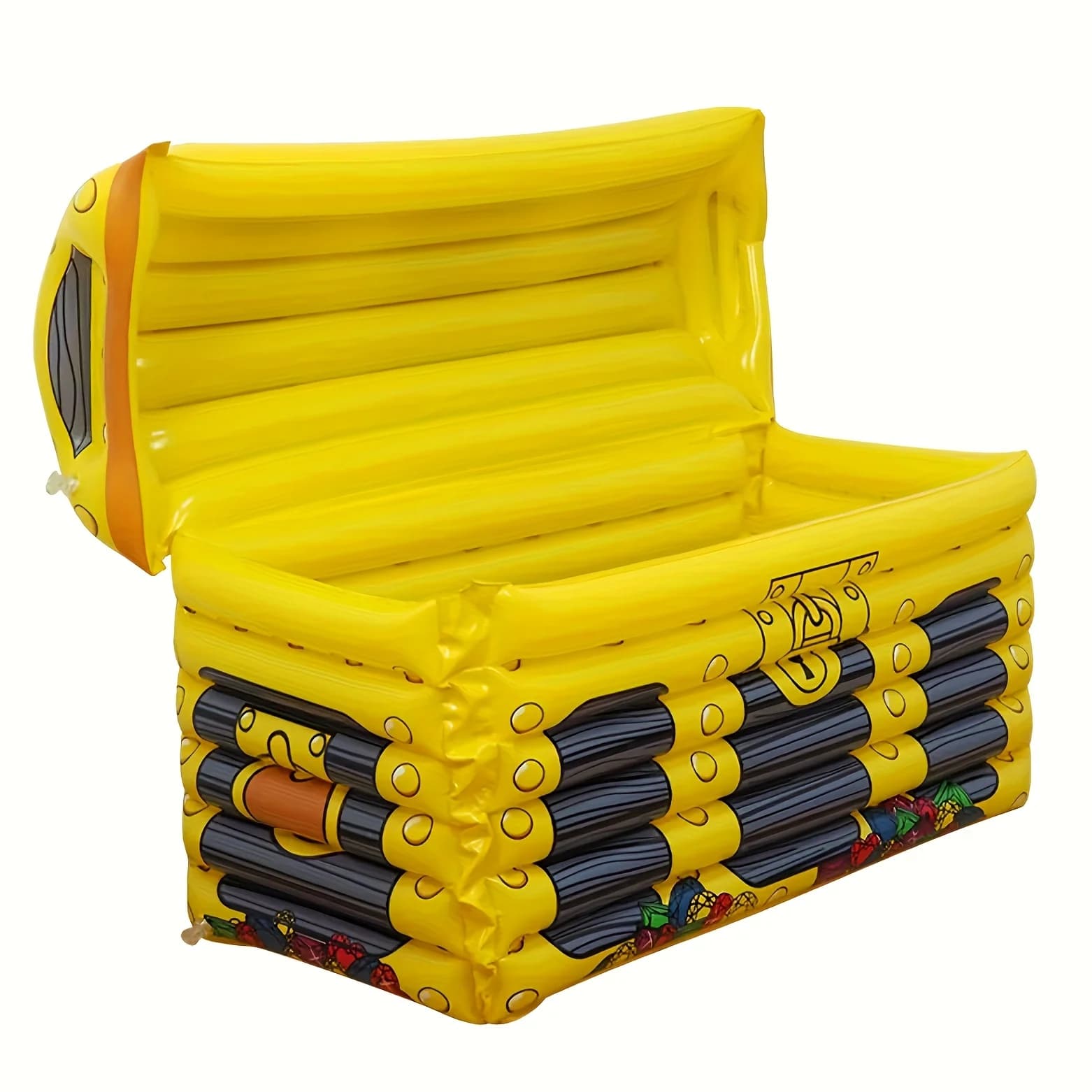 Multifunctional Inflatable Ice Bar and Storage Container, Double Use Thermal Bag for Home Party, Open Picnic, Organizer Children's Toys