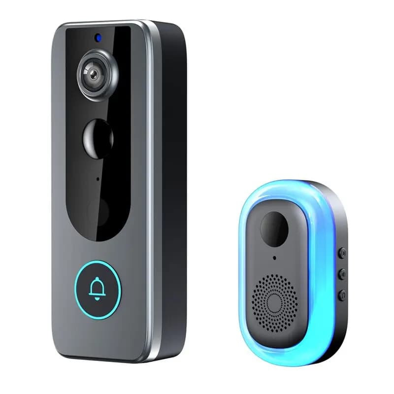 ABMH-Smart Videocitofono Wireless con Telecamera di Sorveglianza Impermeabile per Protezione di Sicurezza M20