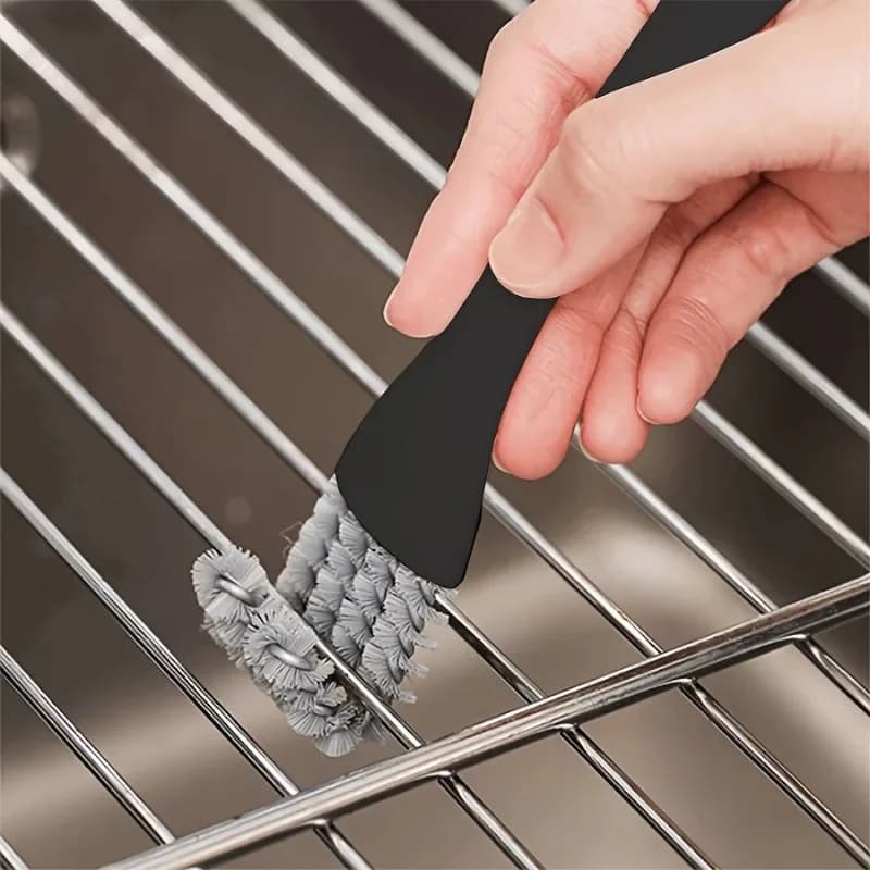 Spazzola per pulizia multifunzionale 1PC Spazzola per pulizia griglia per barbecue Spazzola comoda