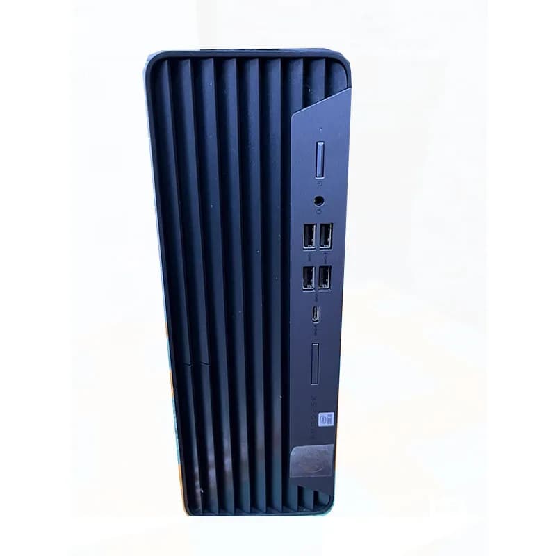 Pannello di ricambio per la copertura anteriore + custodia superiore per il sistema chassis per HP Prodesk 600 G6, colore nero