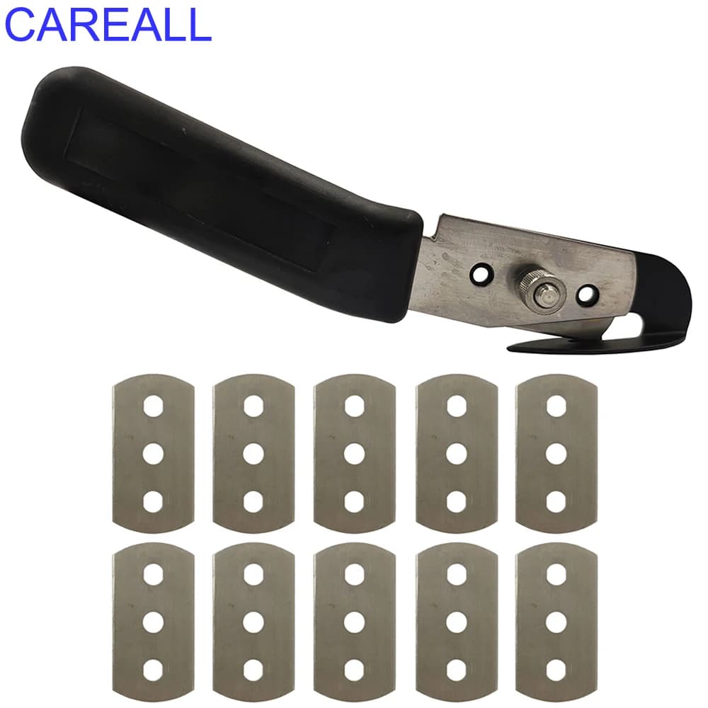 CAREALL Coltello da Taglio per Vinile, Lama in Metallo per Carta da Parati, Adesivi per Auto, Pellicola in Fibra di Carbonio, Strumenti di Taglio