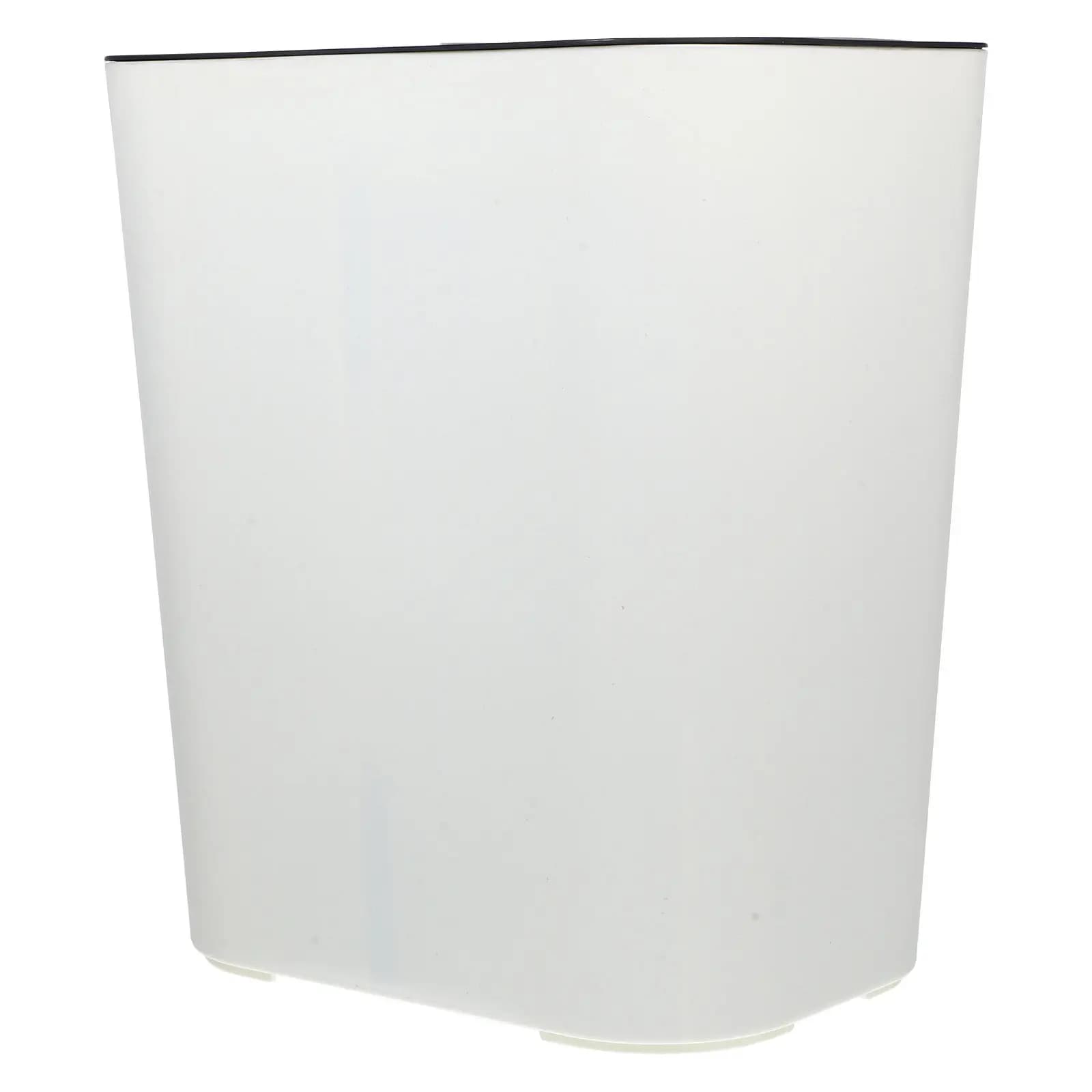 Cestino per Rifiuti con Separazione Asciutto/Bagnato, Doppio Scomparto, Portatile, per Bagno e Cucina, Contenitore per Riciclaggio, in Plastica