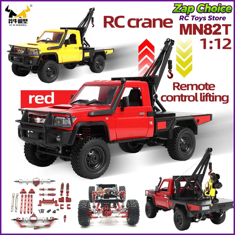 Mangniu MN82T LC79 1/12 280 Motor 4WD RC Off-Road Rock Climbing Pickup Group 2.4G Remote Control Toy Gift for Boy Christmas