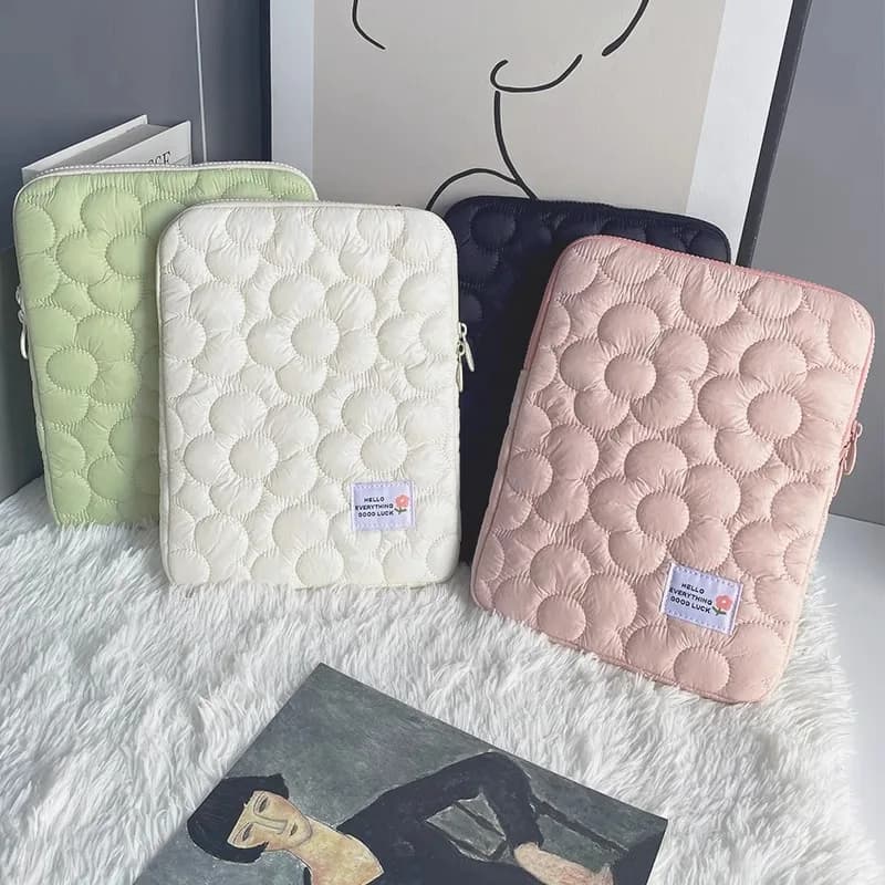 Custodia per tablet con fiori carini per Ipad Air4/5 10.9 Air6 Pro11 10.5 10.2 Custodia per notebook 13.3 14 15 15.6 pollici Custodia per laptop Custodia per notebook