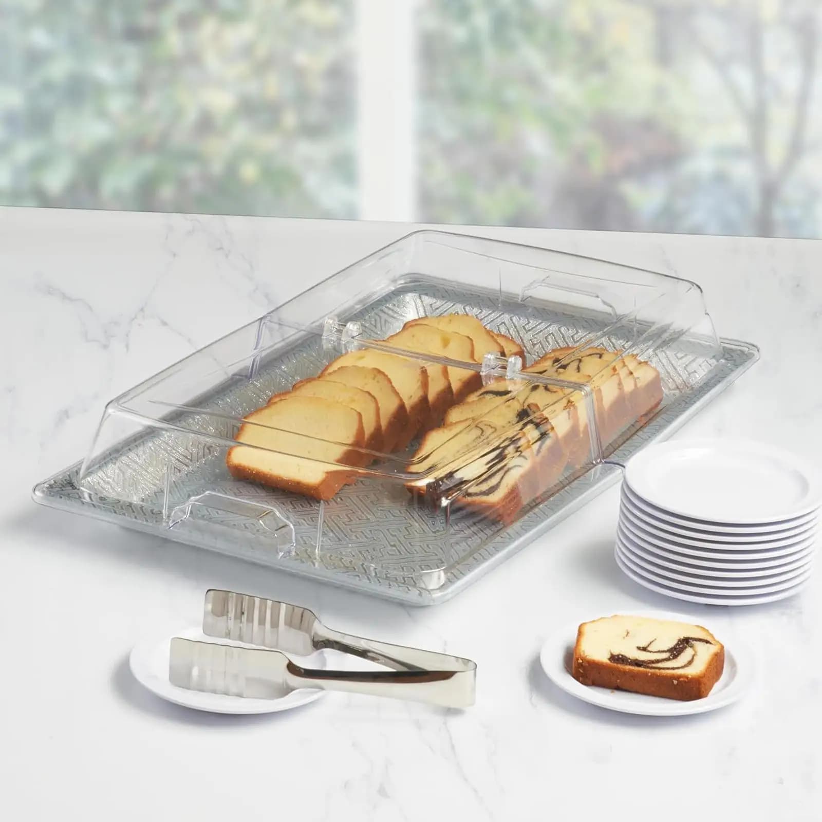 Coperchio a Cupola in Acciaio Inox per Alimenti, Facile da Pulire, Versatile per Uso in Cucina Commerciale