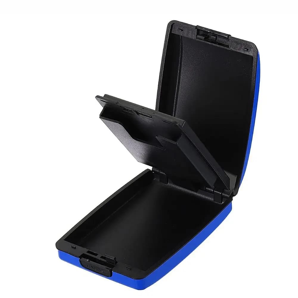 Large Capacity Credit Cards Holder Anti-Theft Card Case Passport Wallet Dust-proof Hard Case Airplane Ticket Protector