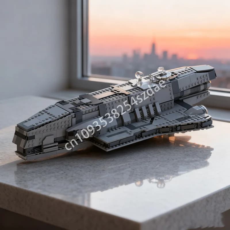 891 pz MOC Playscale Imperiale Gozanti Classe Star Modello Building Blocks Architettura Giocattolo Idea FAI DA TE Regali Di Natale Mattone Compleanno