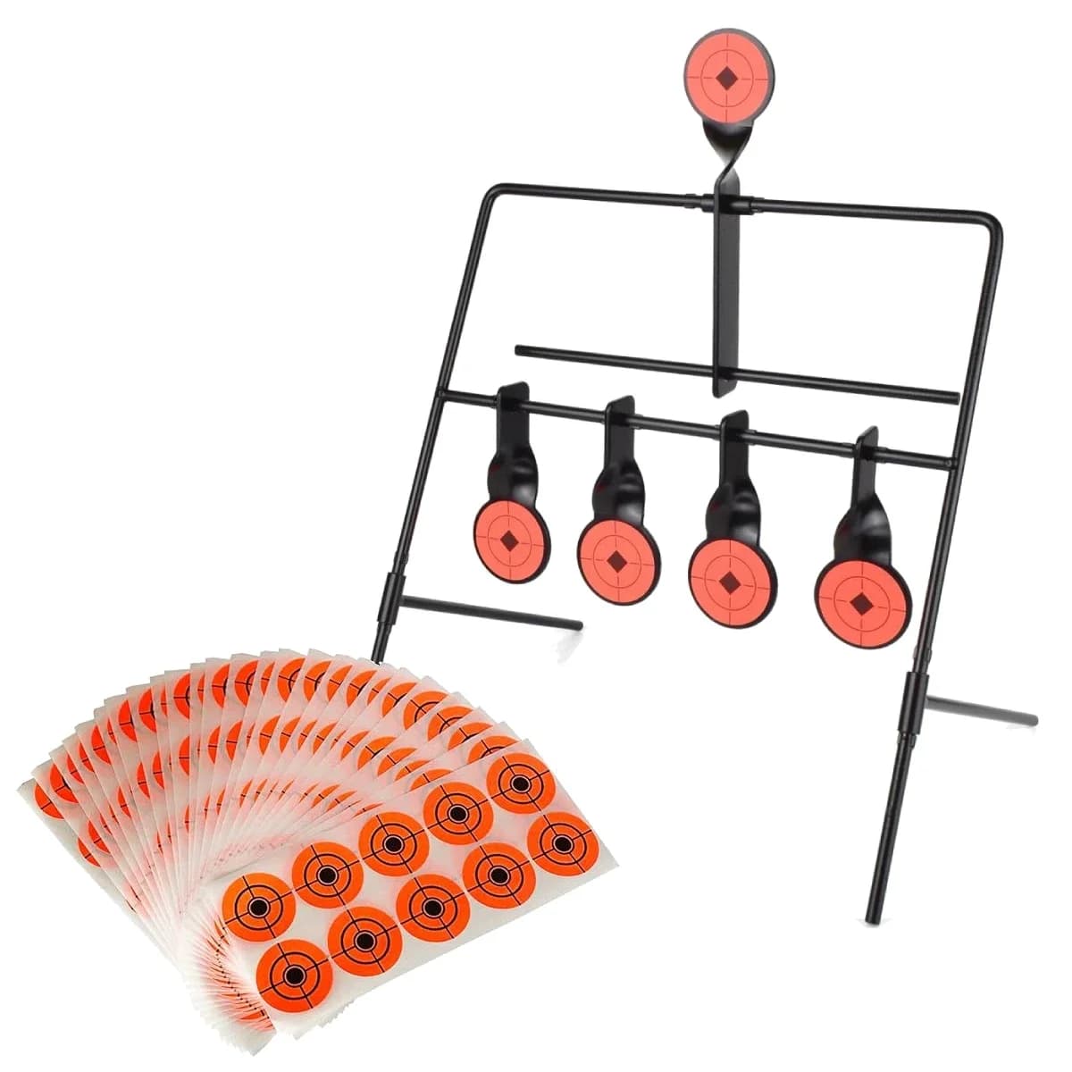 Medaglia di ripristino automatico Bersagli softair Dardo con adesivo Fionde per esterni Frecce Gel Bb Pistole a sfera Addestramento per Nerf Bullet Glock Toy