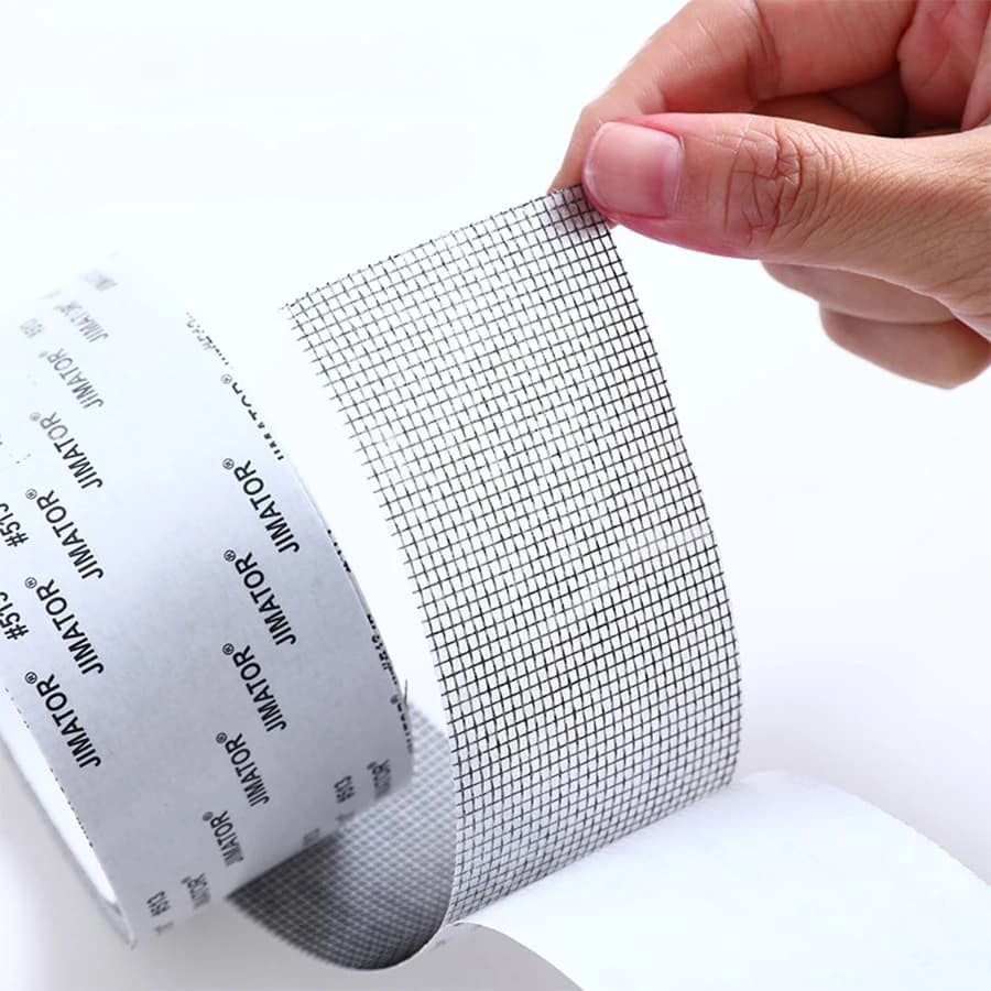 1 Roll of Screen Repair Tape for Mesh Repair, 2" X 78.7 ft Screen Mesh Repair Kit, Strong Adhesive Fiberglass Screen Repair Kit, Screen Repair Tool Kit for Tent Mesh Screens