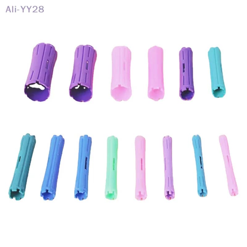 {YYY28} 7/8/9/10 pieces hair curler without heat without heat curling rod flexible curling lazy wavy trainers tool for hair styling