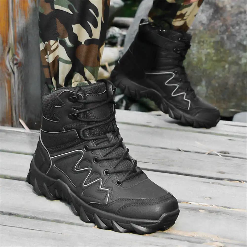 Stivali Lunghi Antiscivolo Leopardati da Uomo per Escursionismo e Montagna, Scarpe da Montagna, Sneakers, Articoli Sportivi, Moda Vacanza