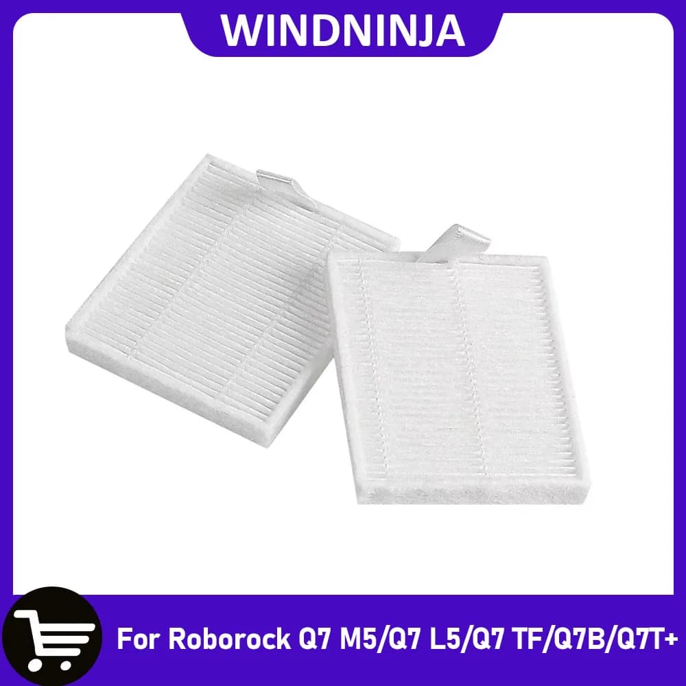 Per la Pulizia Domestica Filtro HEPA Pezzi di Ricambio Per Roborock Q7 M5 Q7 L5 Q7 TF Q7B Robot Aspirapolvere Filtri Accessori di Ricambio
