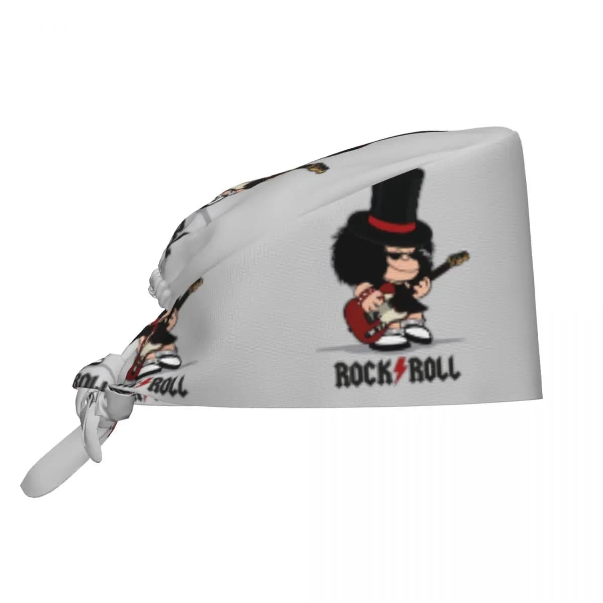 Cappello da lavoro regolabile per chitarra rock comica Mafalda Uomo Donna Quino Manga Scrub Caps Scrub Infermieristico Dottore Chirurgo Cap per Infermiera