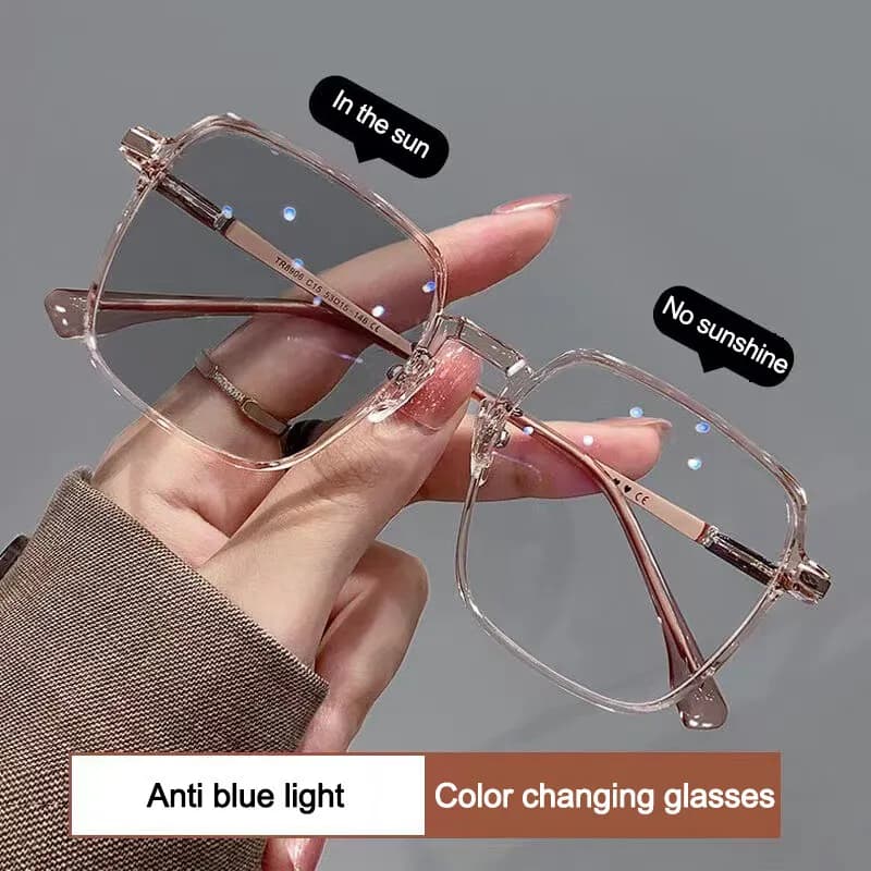 Fashionable sunglasses New fashionable photochromatic glasses Color changing glasses for men and women Sunglasses UV