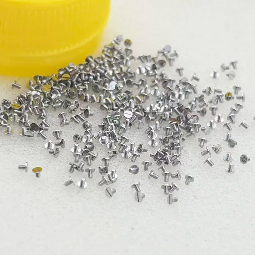 10/ 30/ 50pcs Watch movement accessories 8200 8215movement upper clamp plate screw pendulum splint screw