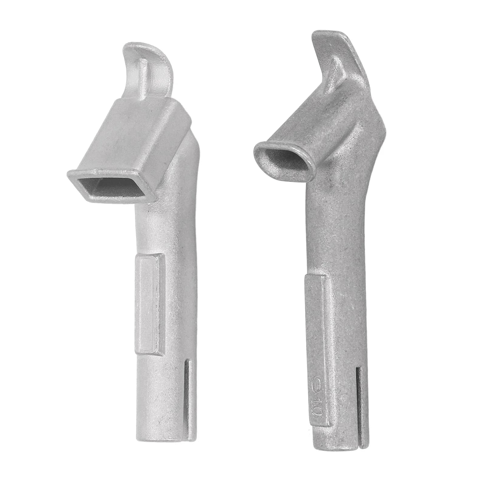 2 Pezzi Ugello per Pistola Termica 5x14mm 5x10mm, Punta Ugello in Acciaio Inossidabile per Saldatura a Caldo, per PVC PP