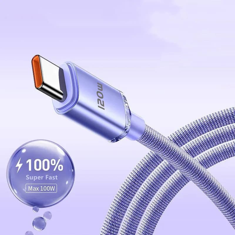 Cavo USB tipo C 6A 120W cavo dati di ricarica rapida cavo per telefono cellulare linea 0.25M/1M/2M per Huawei Xiaomi 14 15 Oneplus Samsung S24