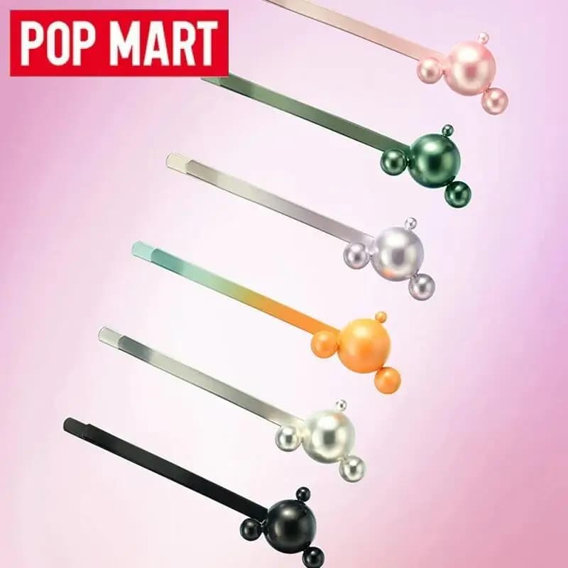 POP MART SKULLPANDA Serie audio Forcina Combinazione Clip Decorativa Perimetro Kawaii Anime Action Figure Caixa Cieco Scatola Giocattoli