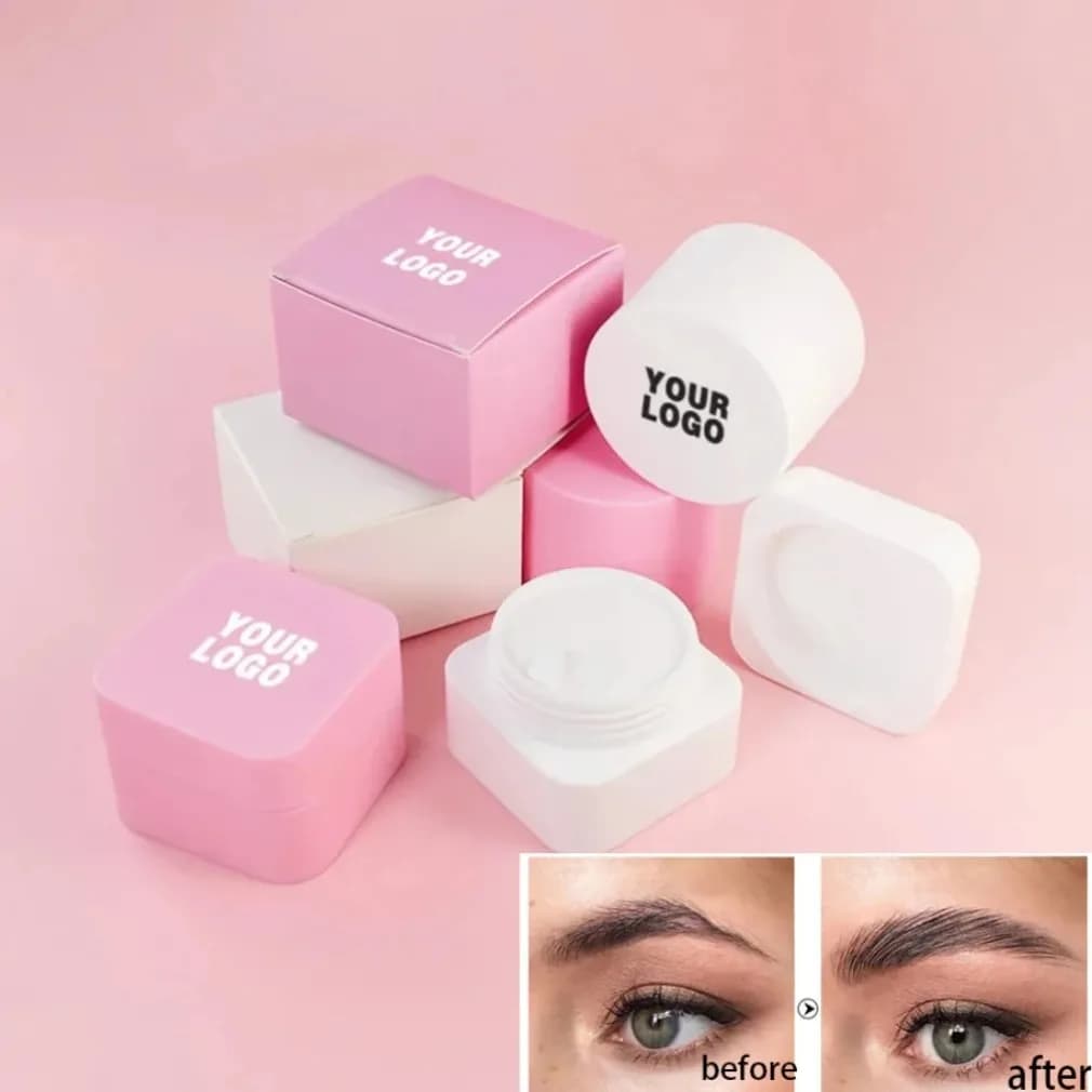 Eyebrow Styling Soap Gel Wax Brow Lamination Kit Large Capacity Private Label Vegan Makeup Wholesale Custom Logo