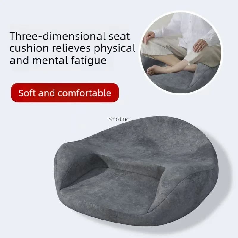 Yoga Mat Floor Pillow for Women Meditation Cushion Foam Floor Cushions Seating for Adults, Large Comfortable Meditation Pillows