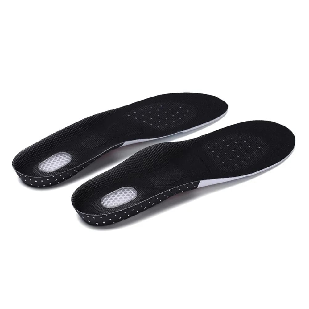 Silicone Gel Insoles Men Women Ultra-Thin Comfortable Pressure Relief Cushioning Insole for Work Shoes Sports Shoes Hiking Boots