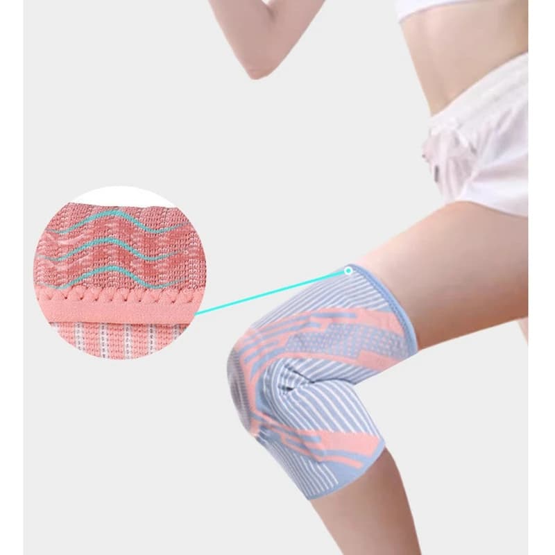 2025 Ultimo supporto per il ginocchio da uomo – Ginocchiera elastica pressurizzata con molla in silicone, ginocchiere professionali per allenamento