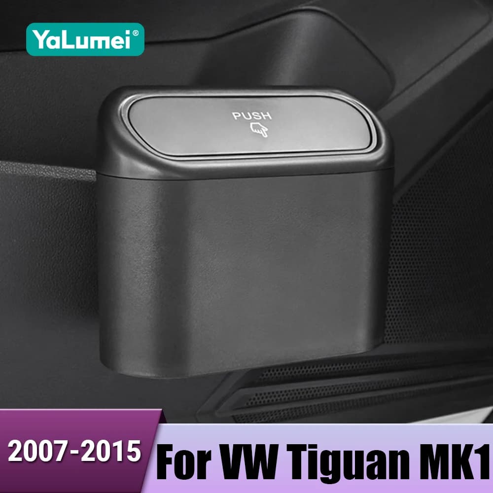 Seggiolino auto Appeso Schienale Pattumiera Portatile Per Volkswagen VW Tiguan MK1 2007 2008 2009 2010 2011 2012 2013 2014 2015 Accessori