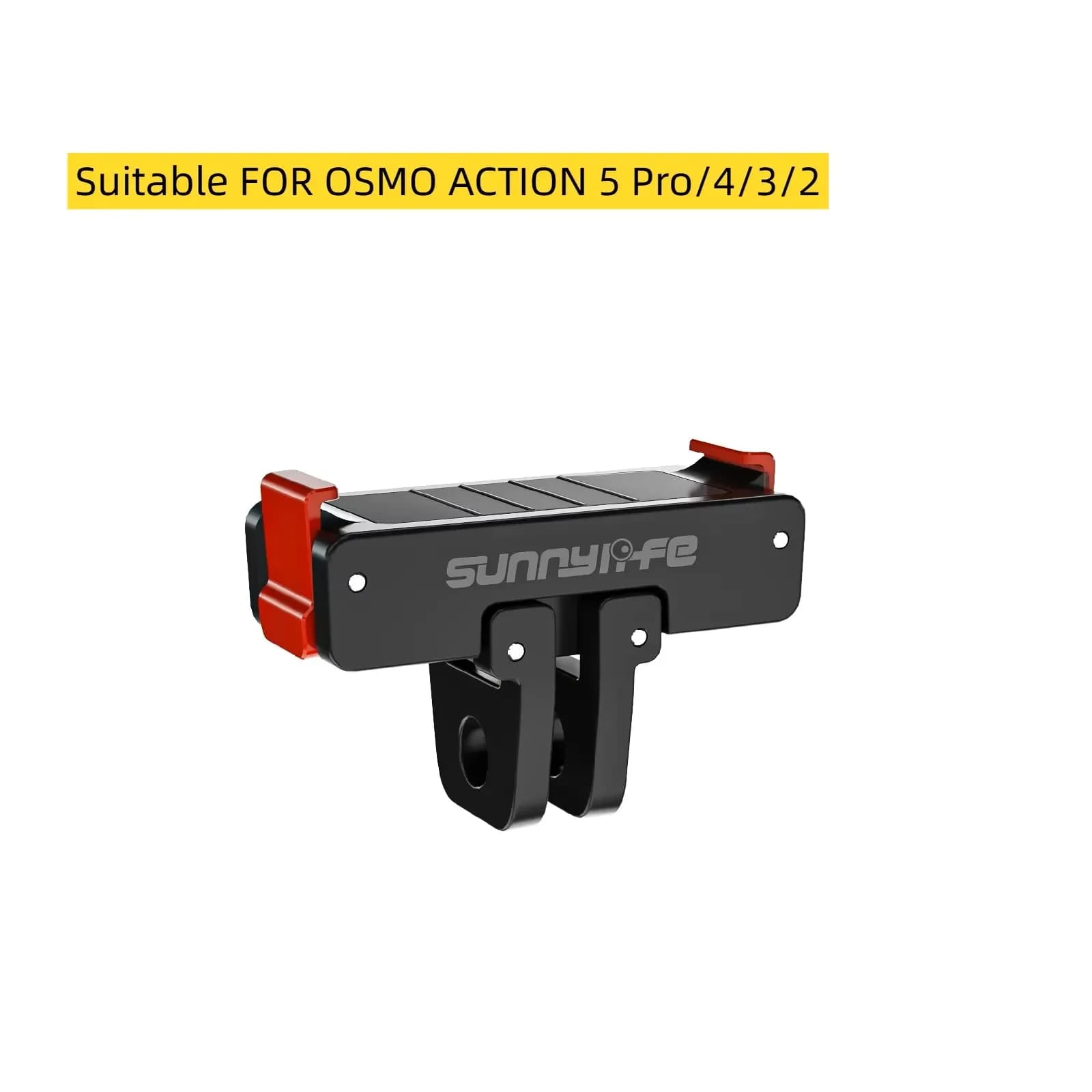 Adattatore Magnetico per DJI Osmo Action 5 Pro 4 3, Base di Montaggio Pieghevole a Sgancio Rapido, Accessori per Treppiede Fotografico