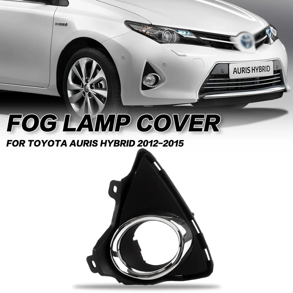 Copertura fendinebbia anteriore cornice decorativa fendinebbia adatta per TOYOTA Auris Hybrid 2012 2013 2014 2015 copertura fendinebbia cromata