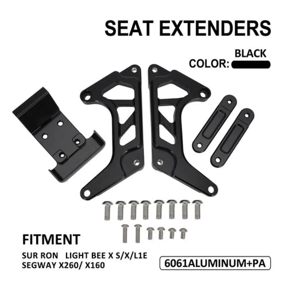 Cuscino Rialzato per Sella, Estensori Staffa Rialzata 5CM CNC per Surron Light Bee X S/X/L1 Segway X260/X160 Veicolo Elettrico E-Bike